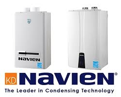 Navien tankless water heaters for residential water heater installation and replacement